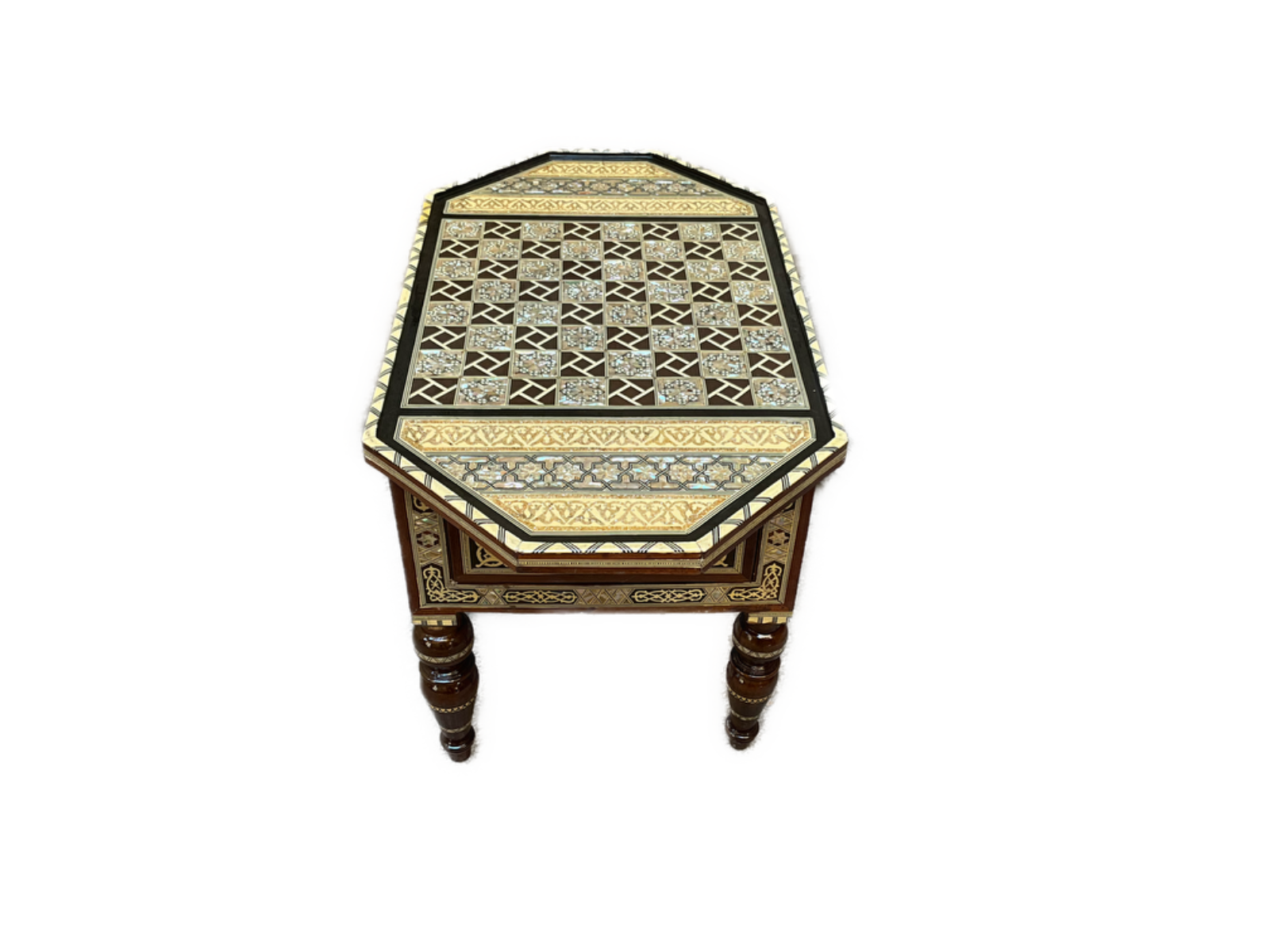 Handmade Chess Table, Inlaid Design Decorative, Chess Boards, Unique Chess Board