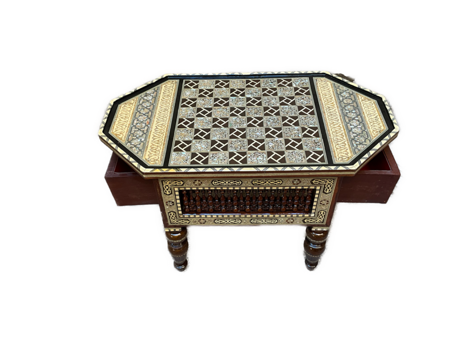 Handmade Chess Table, Inlaid Design Decorative, Chess Boards, Unique Chess Board